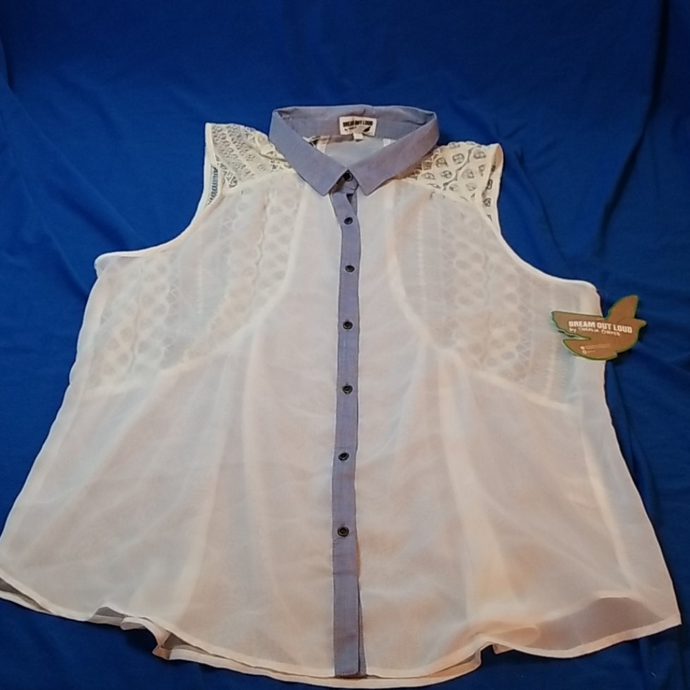 Dream Out Loud Selena Gomez sheer top